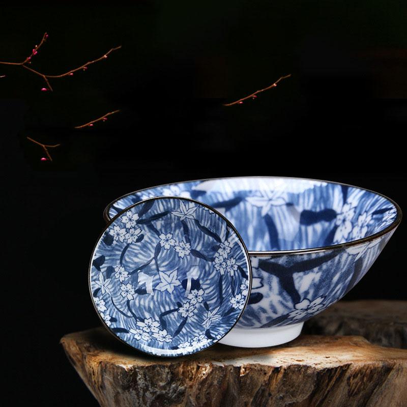 Čínský modrobílý porcelánový šálek na čaj Ručně malovaná čajová souprava Malá čajová miska Šálky na květinový čaj Čajové příslušenství Nápojové sklo Velkoobchod
