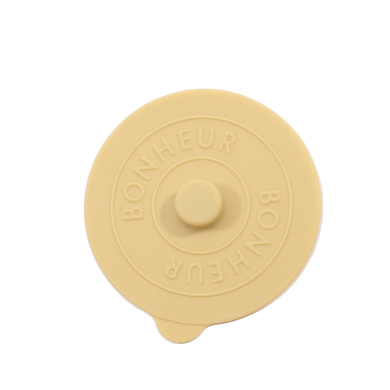 Creative Silicone Drink Cup Lids Round Mug Cover Reusable Anti Dust Drink Coffee Cup Covers