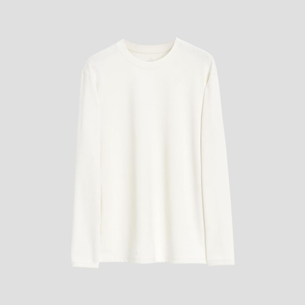 Men's Thermal Slim Fit Round Neck Long Sleeve Top - 2024 Autumn/Winter Collection