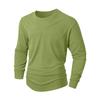 Abbigliamento da uomo Maglietta a maniche lunghe in cotone Felpe da uomo per uomo UK Camicie da uomo Top stile felpa a maniche lunghe