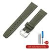 Captain Blue Citizen High Density Knitting Wrist for IWC Pilot Portugal Portofino Nylon Canvas Men 20mm 21mm 22mm Watch Strap
