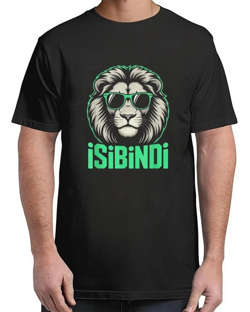 Lion with Sunglasses iSiBiNdi T-shirt