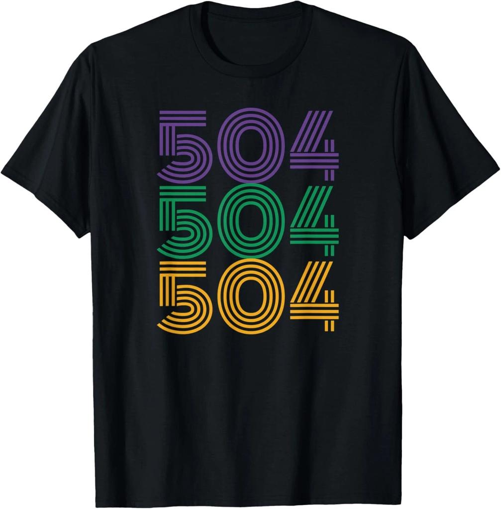 504 Mardi Gras 2020 Funny Carnival Costume Outfit Mardi Gras T- Shirt