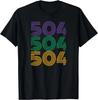 504 Mardi Gras 2020 Funny Carnival Costume Outfit Mardi Gras T- Shirt