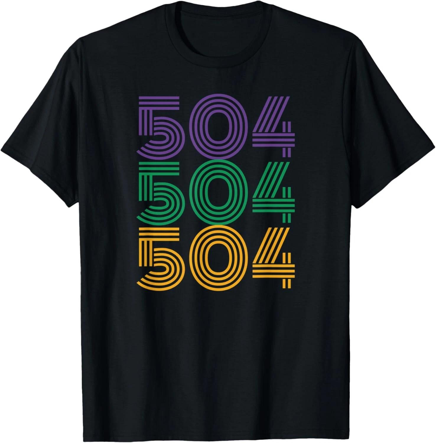504 Mardi Gras 2020 Funny Carnival Costume Outfit Mardi Gras T- Shirt 4XL