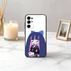 Gothic girl A-Anarchy S-Stocking Phone Case Black Silicone Soft For Samsung S25,S24,S21,S22,S23,S30,Ultra,S20,Plus,Fe,Lite