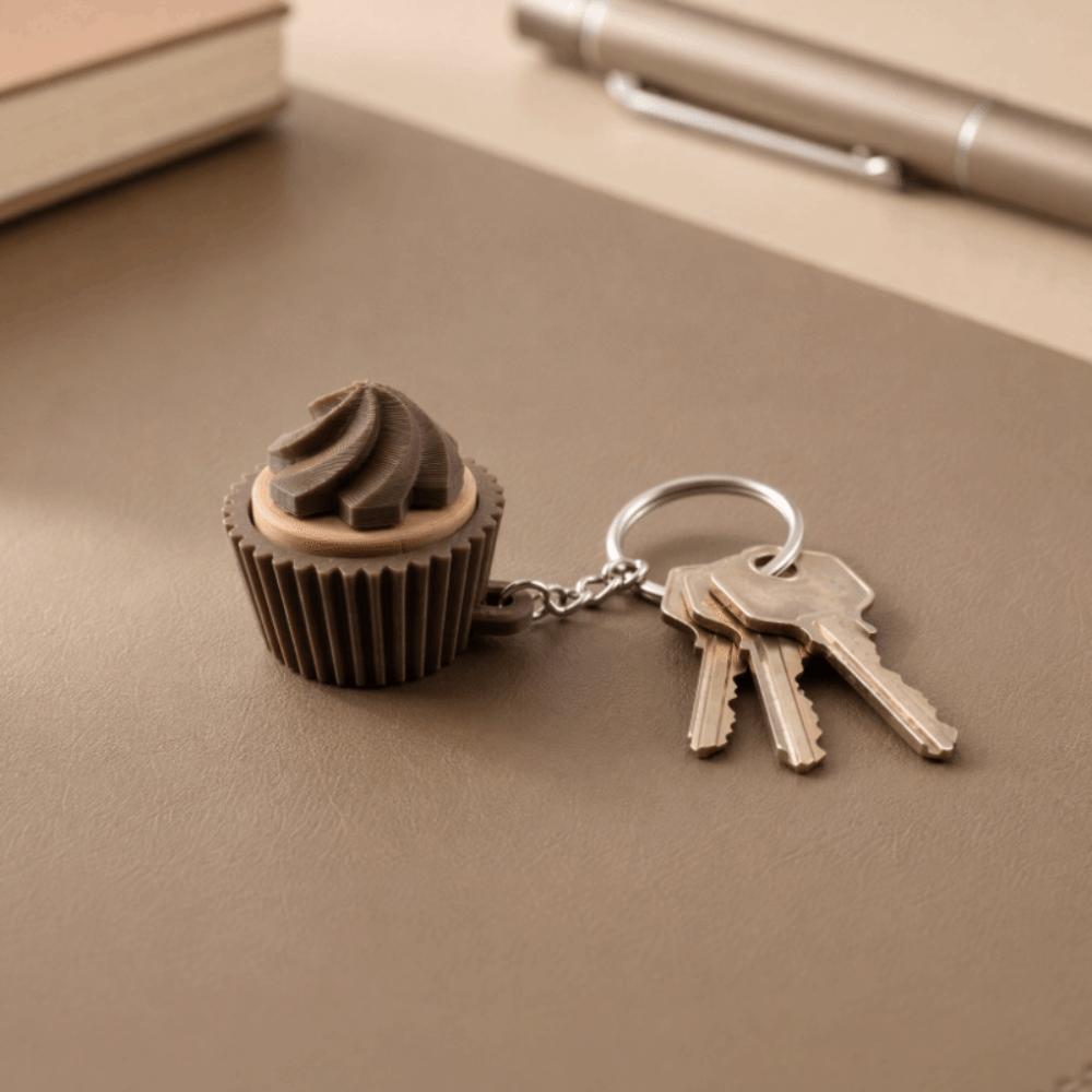 Simulation Finger Button Pendant Food Funny Calming Keychain  Children Adults