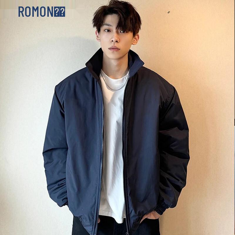 

Romon Men s Winter Puffer Jacket with Stand Collar M