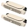 Car Headrest Cooling Air Fan 3 Speeds Adjustable Car Interior Rear Headrest Fan Cooler Air Cooling Fan Summer Car Accessories
