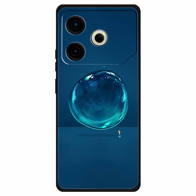 

Чехол для Tecno Pova 6 Neo Силиконовый Мягкий Цветок Космос Модный Чехол Для Tecno Phantom X2 Pro Чехлы Пейзажная Краска Чехлы Милые -Tecno Pova 6 Neo