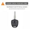 For Mitsubishi Asx Mirage Montero Shogun L200 Colt Outlander Pajero Lancer Ex Silicone Car Key Case Cover Bag Shell Accessories