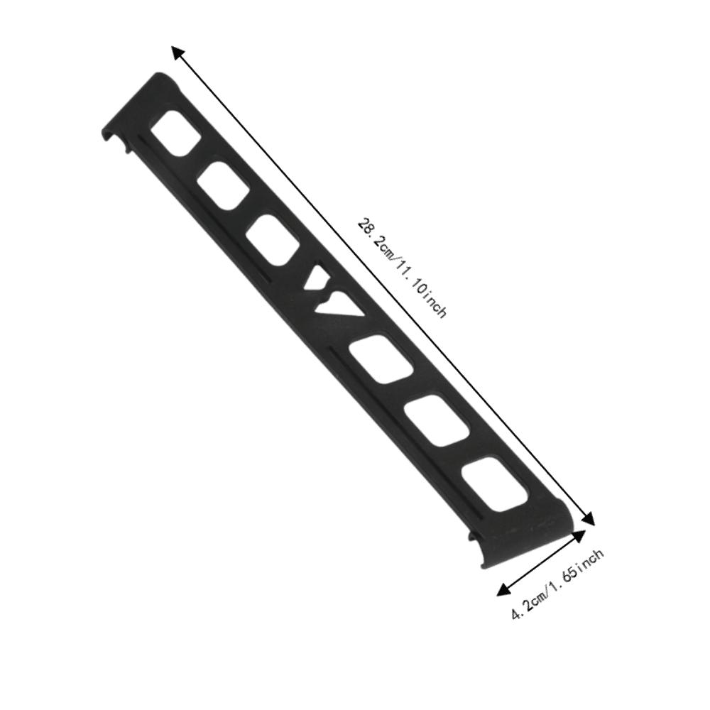 2PCS Black Camping Shelf Clips Lightweight Outdoor Storage Clips Triangle Rack Brackets Hiking