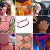 Woven Diamond Knot Couple's Men's and Women's Adjustable Destiny Year Hand Rope Red Rope Bracelet Handmade DIY Material
