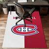 Canadiens Eishockey Team Fußmatte für Wohnzimmer, Spielzimmer, Büro, Schlafzimmer, Bürobodenmatte Verspieltes Design, Weihnachts-Fan-Geschenke