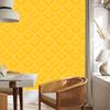 Geometric gold rhombus wallpaper, gold center 50x1000