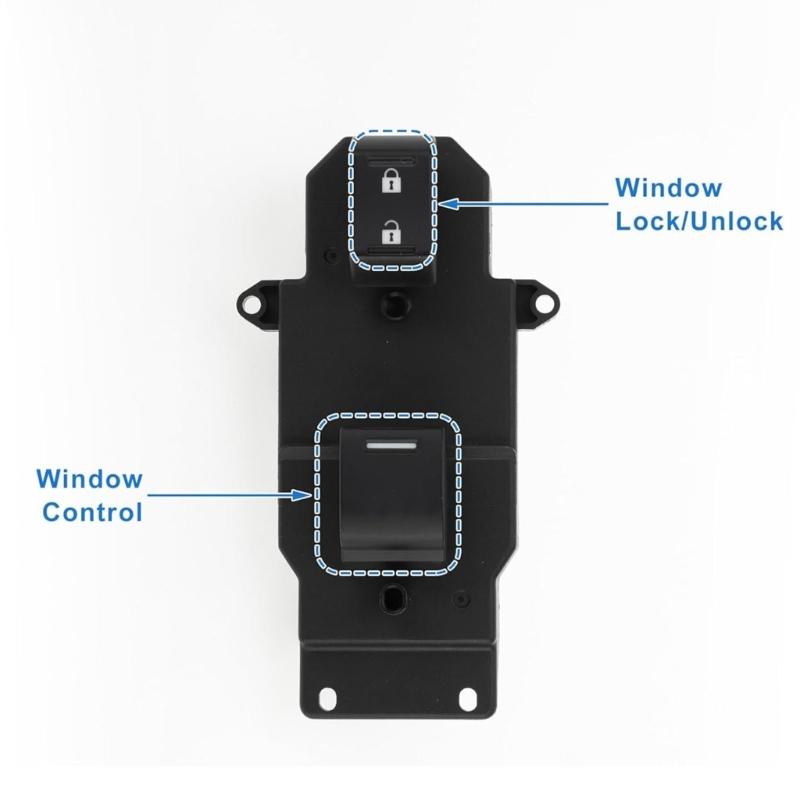 35760TR0A21 Electric Automotive Power Window Control Switches for Select Model Replacement Window Glass Lifters