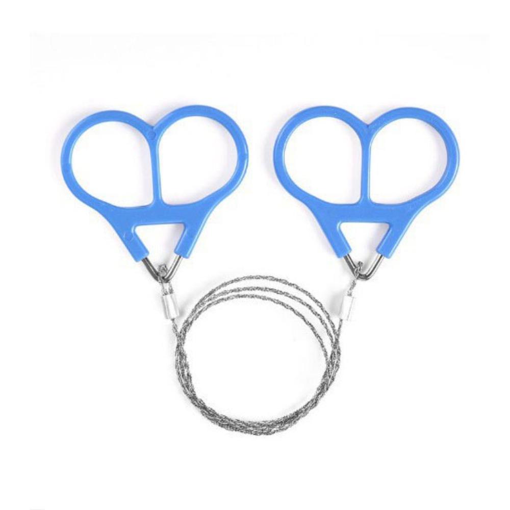 4-strand Stainless Steel Wire Saw with Handle Hand Steel Wire Saw  Travel Camping