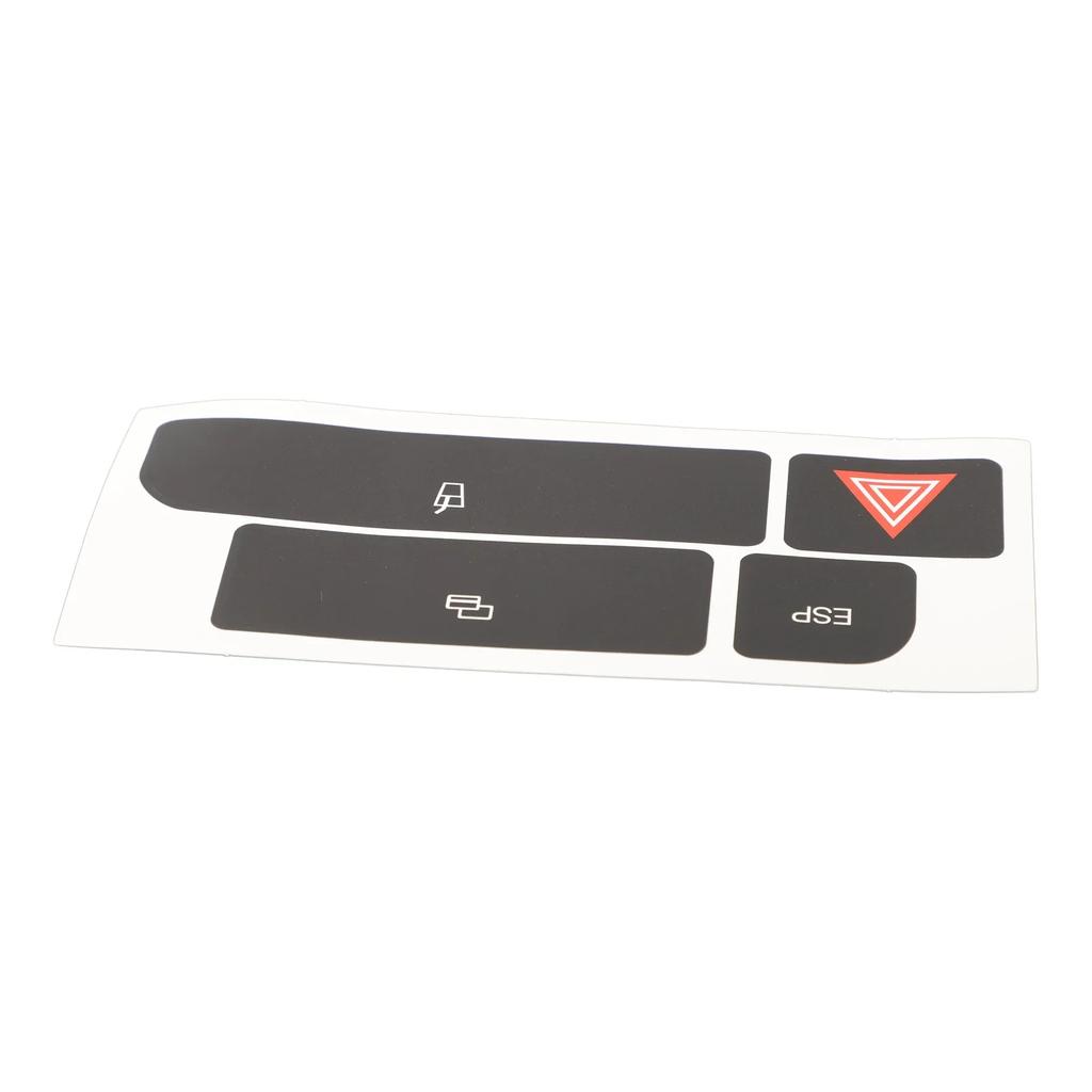 Automotive Button Repair Decal Sticker Luxurious Functionality Holder Knob Left Light Reflected Sophisticated Spacious Switch
