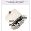 Customer order 2025 new white bag women's simple and versatile shoulder messenger cloud bag chain small lady messenger bag