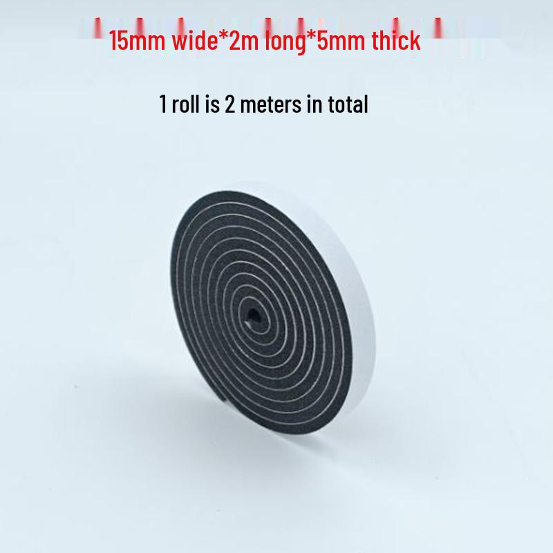 Black Self-Adhesive Fire Retardant Foam Tape