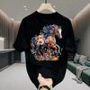 Unisexs Pure Cotton Summer TShirt Short Sleeve Casual Breathable Top In White Black Other Colors Machine Washable Loose Fit