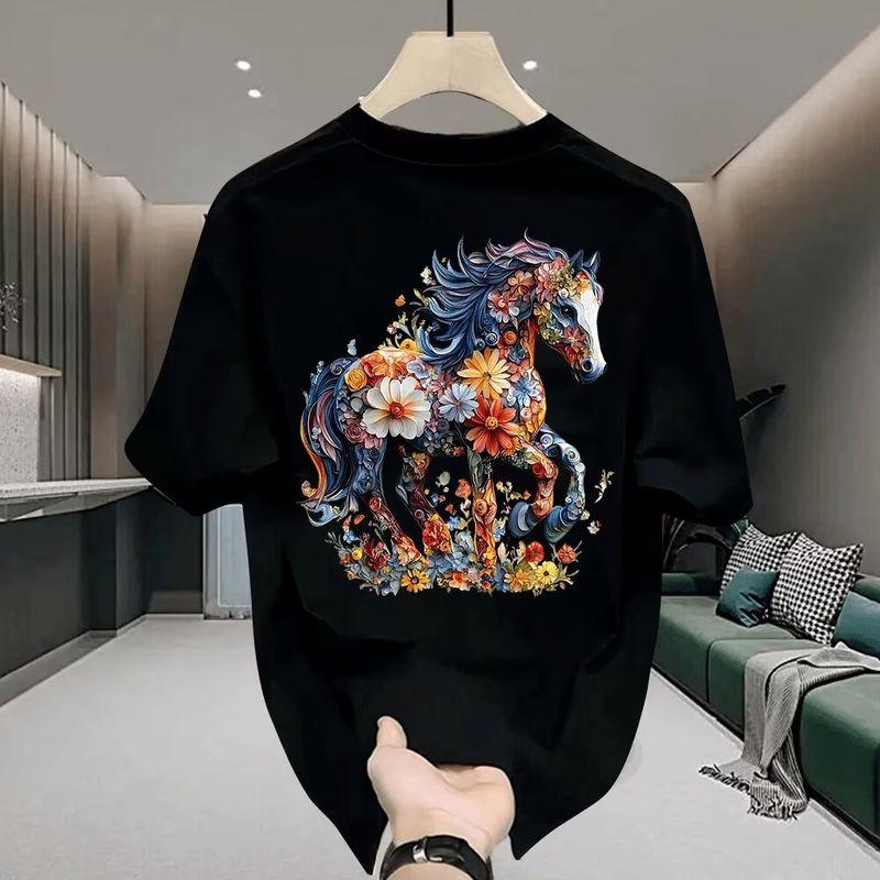 Unisexs Pure Cotton Summer TShirt Short Sleeve Casual Breathable Top In White Black Other Colors Machine Washable Loose Fit
