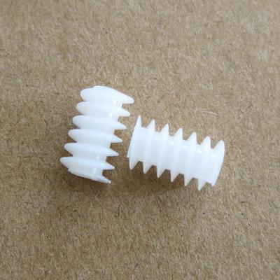 10 Adet/Grup Beyaz Sağ El Plastik 6*10 (2A) Sonsuz Dişli 0.5 Modül Redüksiyon Dişlileri Kendin Yap Model Parçaları