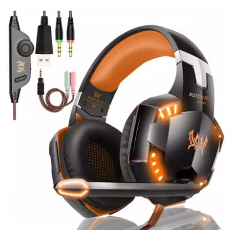 KOTION EACH G2000 Over-Ear Gaming Headset with 7.1 Surround Sound
