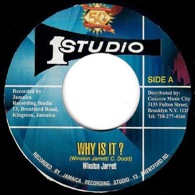 7inch Record WINSTON JARRETT - Why Is It? NONE Studio One 2003 US Reggae, Ska & Dub Used