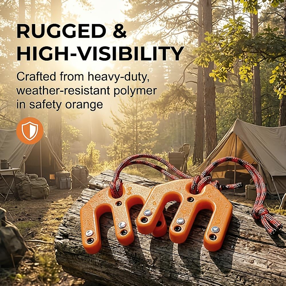 Game & Gear Hoist Block and Tackle System Light Hunting Game Hoist Portable Nylon Block and Tackle Pulley System Lifting Tool