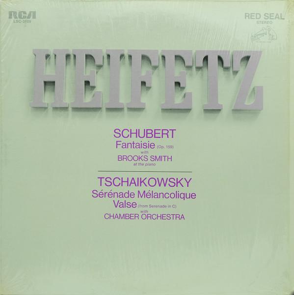 

LP Record FRANZ SCHUBERT , PYOTR ILYICH TCHAI - Fantaisie / Sérénade Mélancolique / LSC3109 RCA Red Seal 1971 US Classical Used