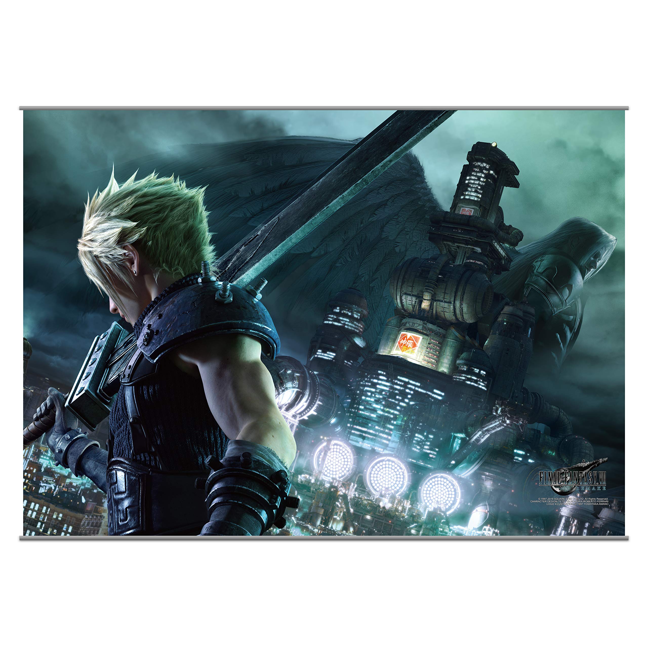 

Square Enix FINAL FANTASY VII REMAKE Wall Scroll Vol.1 Приблизительно. Ш1060 x В728мм