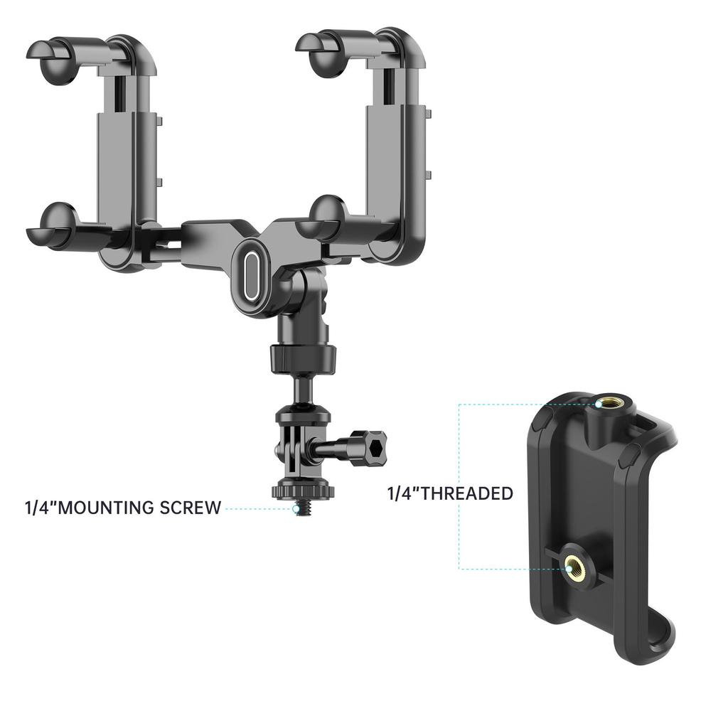Panorama-Auto-Rückspiegelkamera & Handyhalterung