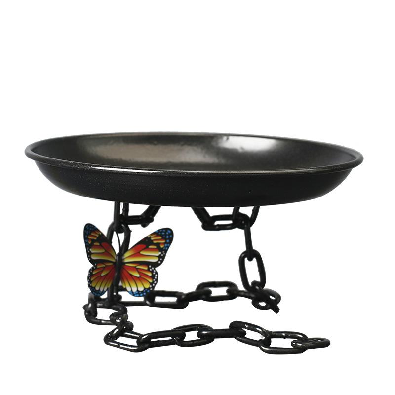 Wrought Iron Hanging Ornament Iron Chain Suspension Home Living Room Decoration Wenzhu Succulent Moss Ball Landscaping Basin