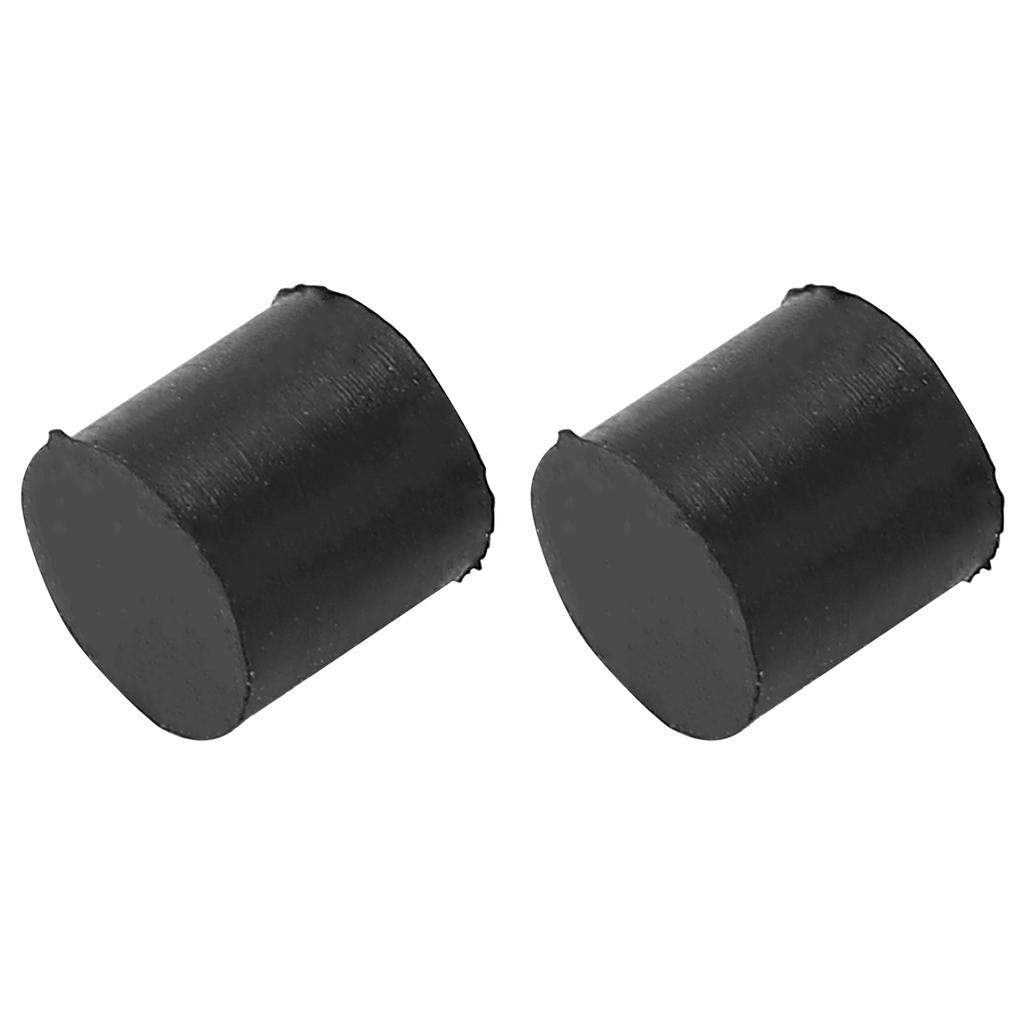 2ks gumových dorazů rotoru ventilu pro díly dechových nástrojů, lesní roh, tuba, pozoun