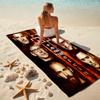 Till Lindemann, Lead Singer of the German Heavy Metal Rock Band Rammstein, Outdoor Camping Vacation Swimming Beach Scarf Decorative Blanket F16