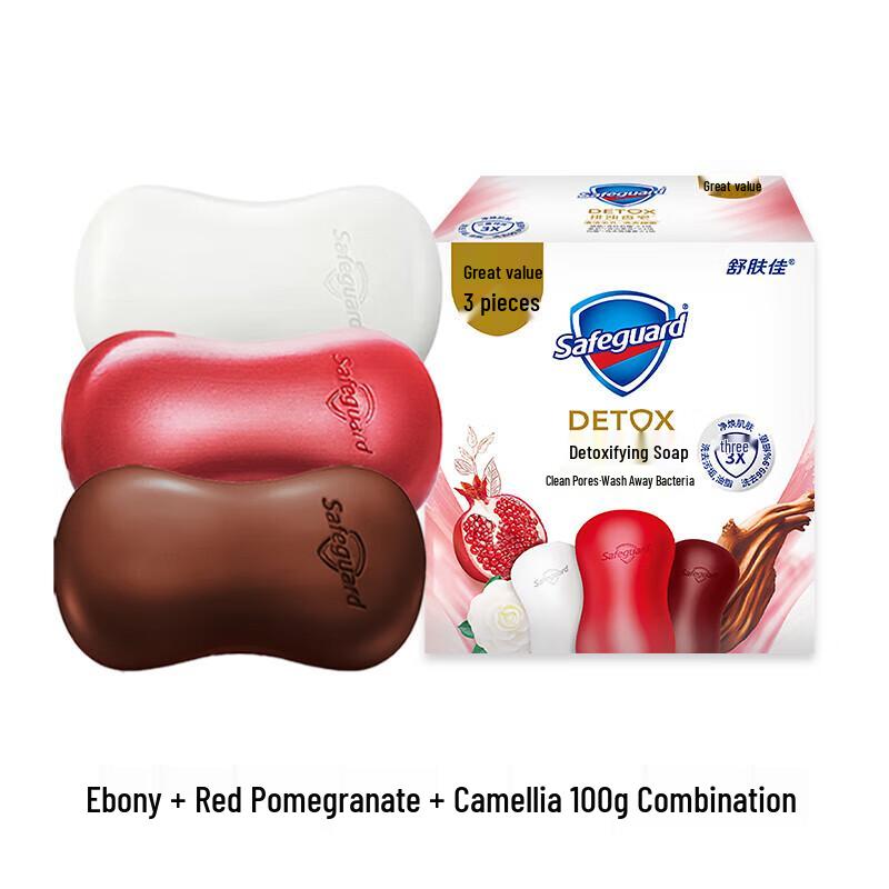 

Мыло Safeguard Purifying (Гранат, Камелия и Эбеновое дерево) 3-Pack