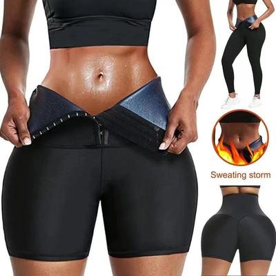 Damen High Waist Formende Schweißtreibende Fitnesshose für Herbst/Winter