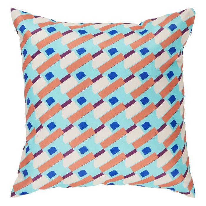 Housse De Coussin - Max - 40 X 40 Cm - Polyester - Extérieur - Bleu