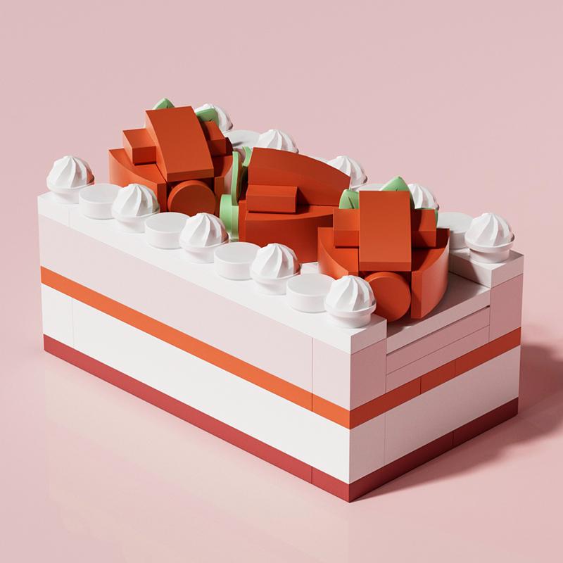 Toylinx Cute Dessert Toys Model Building Blocks 12 Types Plastic Cake Blocks Toys Girls Birthday Gift For Boys Girls And Friends