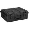 VEVOR Weatherproof Hard Case, Heavy Duty Protective Dry Box Case with Pre-cut Foam, and Retractable Pull Handles for Travel, Hunting, Military