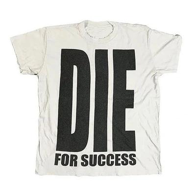 T-shirt Y2K Grunge Harajuku Stampa Lettera Maglietta Hip Hop Gotico Top Oversize Punk Streetwear Retro Manica Corta Cotone