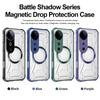Battle Shadow Series Armor Phone Case for Vivo V40,V40 Pro Shockproof Anti‑Drop Protective Cover