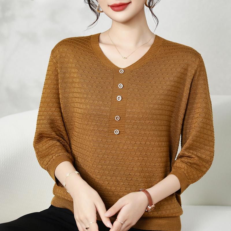 

Qinghe Cashmere Women s 30% Cashmere Sweater - Soft & Warm Wool Blend Pullover L жёлтый