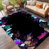 Jinx Print Rug, Washable Floor Carpet, For Entryway Dorm Laundry Room Office Study, Home Decor Birthday Christmas Gift