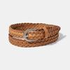 Mesh Round Belt (T012_tan)