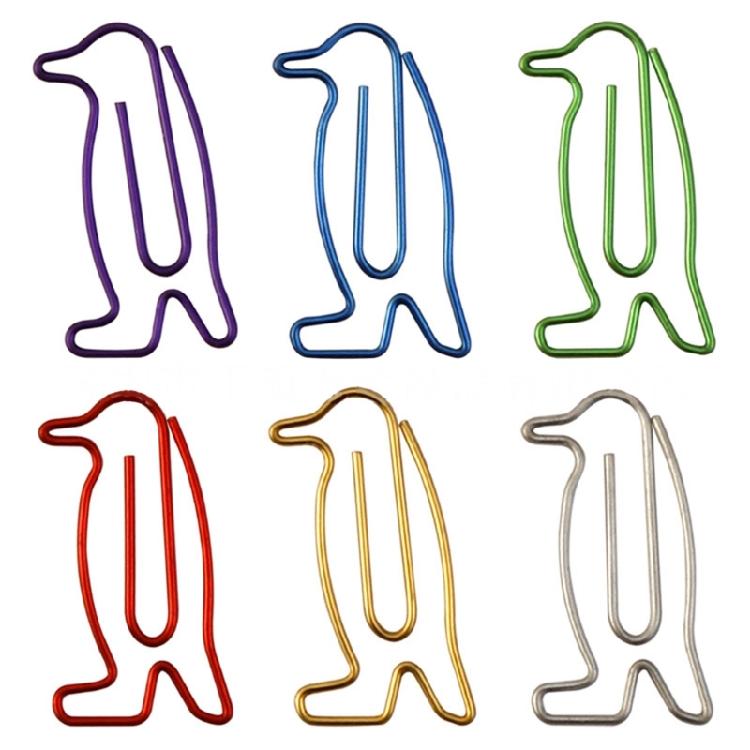 100 Pcs Lovely Animal Bookmarks Decorative Paper Clips Dogs Shaped Paper Clips Office School Supplies