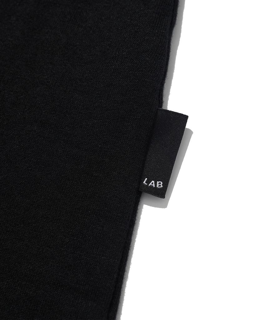 RAW LAB Arch Logo Cotton Short Sleeve T-Shirt (Black)