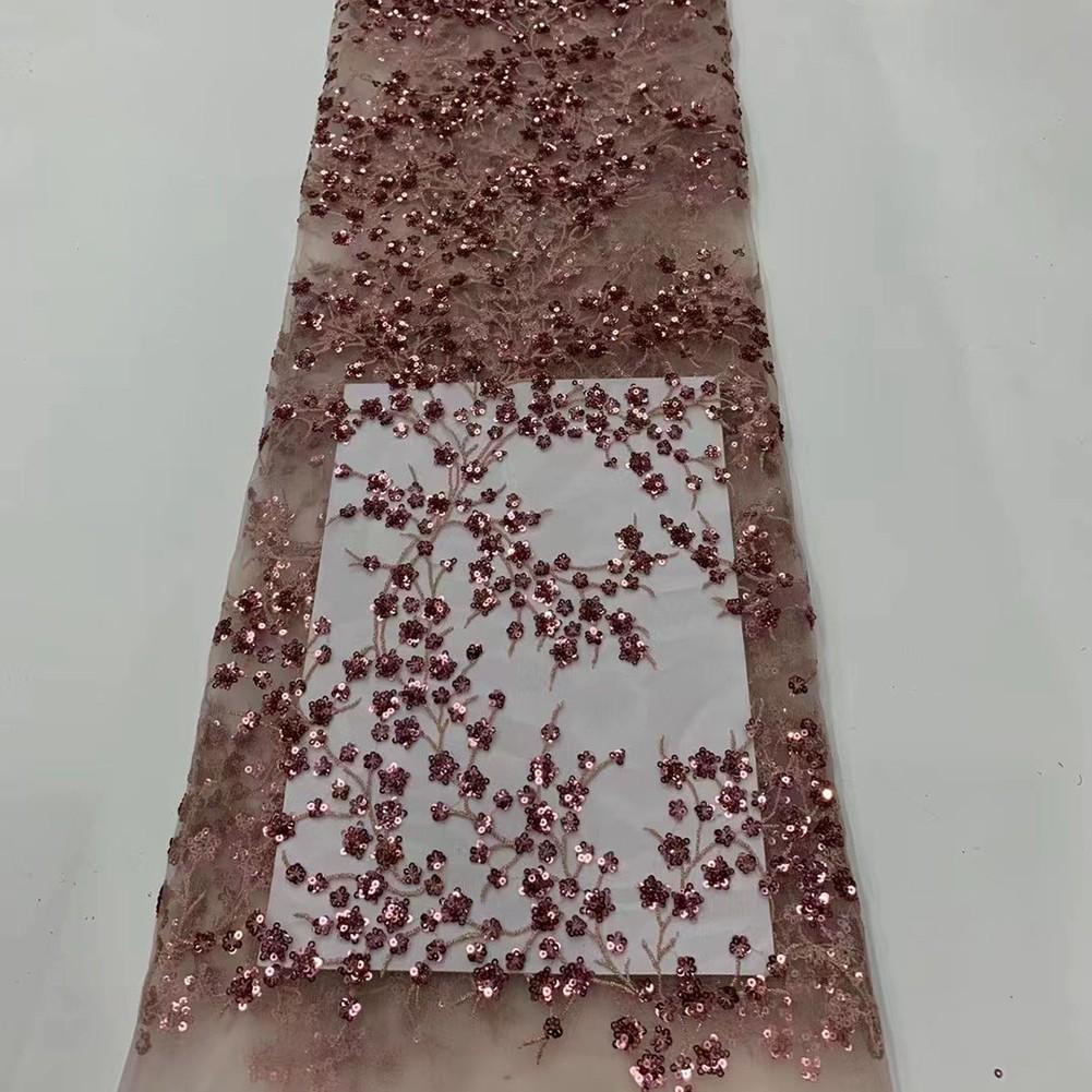 

Ткань 91*125 Креативный дакрон Изысканная вышивка розовый