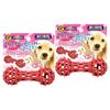 Cam Gum Amiba Dumbbell Dog Chew Toy S Size Set of 2